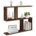 Raft de perete Lemn vechi 60 x 12 x 50,5 cm Lemn prelucrat - WALTI WALTI