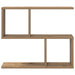 Raft de perete Stejar Artizanal 60 x 12 x 50,5 cm - WALTI WALTI