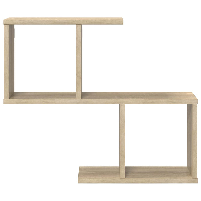 Raft de perete Stejar Sonoma 60 x 12 x 50,5 cm Lemn prelucrat - WALTI WALTI
