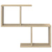 Raft de perete Stejar Sonoma 60 x 12 x 50,5 cm Lemn prelucrat - WALTI WALTI