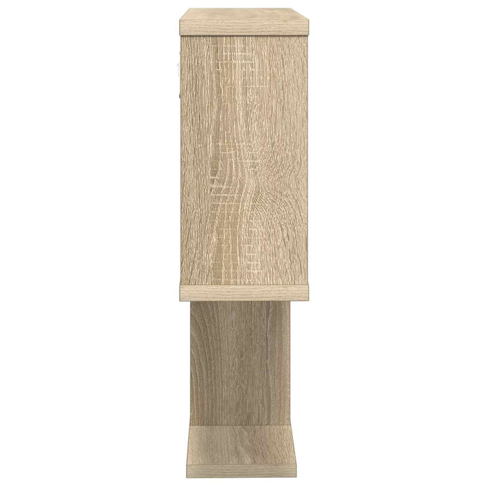 Raft de perete Stejar Sonoma 60 x 12 x 50,5 cm Lemn prelucrat - WALTI WALTI