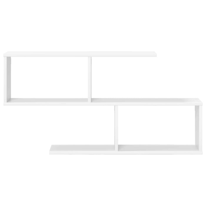 Raft de perete Alb 100 x 12 x 50,5 cm Lemn prelucrat - WALTI WALTI