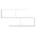 Raft de perete Alb 100 x 12 x 50,5 cm Lemn prelucrat - WALTI WALTI