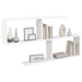 Raft de perete Alb 100 x 12 x 50,5 cm Lemn prelucrat - WALTI WALTI