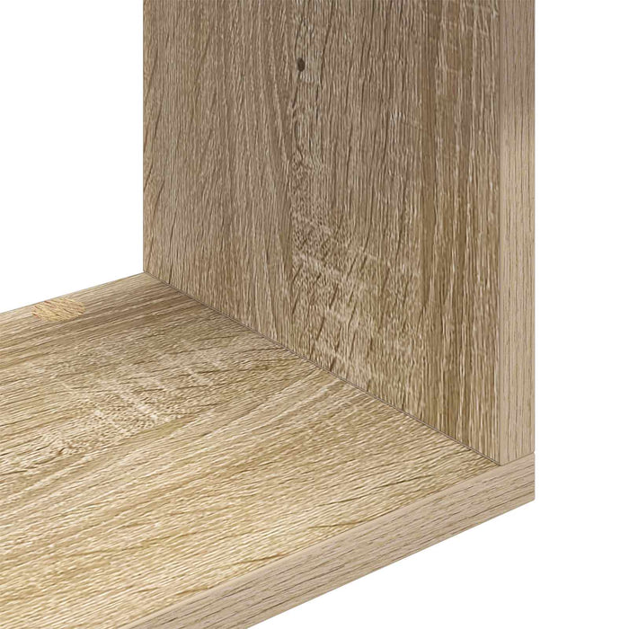 Raft de perete Stejar Sonoma 100 x 12 x 50,5 cm Lemn prelucrat - WALTI WALTI