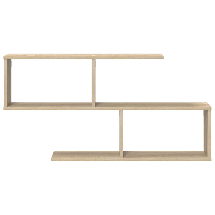 Raft de perete Stejar Sonoma 100 x 12 x 50,5 cm Lemn prelucrat - WALTI WALTI