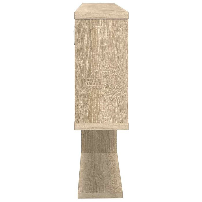 Raft de perete Stejar Sonoma 100 x 12 x 50,5 cm Lemn prelucrat - WALTI WALTI