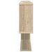 Raft de perete Stejar Sonoma 100 x 12 x 50,5 cm Lemn prelucrat - WALTI WALTI
