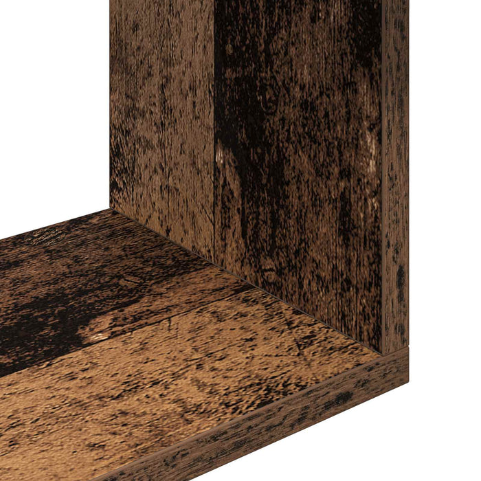 Raft de perete Lemn vechi 100 x 12 x 50,5 cm Lemn prelucrat - WALTI WALTI