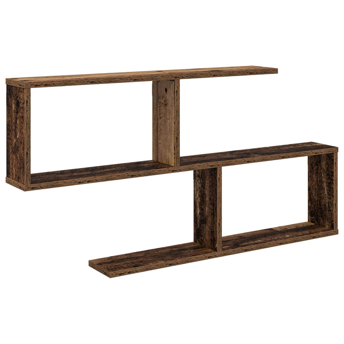 Raft de perete Lemn vechi 100 x 12 x 50,5 cm Lemn prelucrat - WALTI WALTI