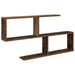 Raft de perete Lemn vechi 100 x 12 x 50,5 cm Lemn prelucrat - WALTI WALTI
