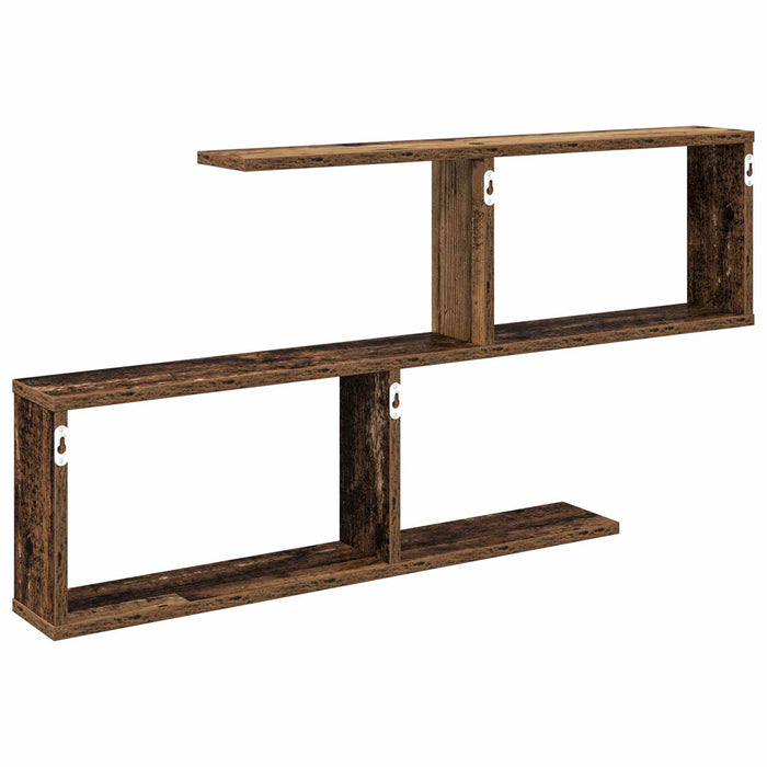 Raft de perete Lemn vechi 100 x 12 x 50,5 cm Lemn prelucrat - WALTI WALTI