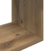 Raft de perete Stejar Artizanal 100 x 12 x 50,5 cm - WALTI WALTI
