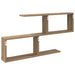 Raft de perete Stejar Artizanal 100 x 12 x 50,5 cm - WALTI WALTI