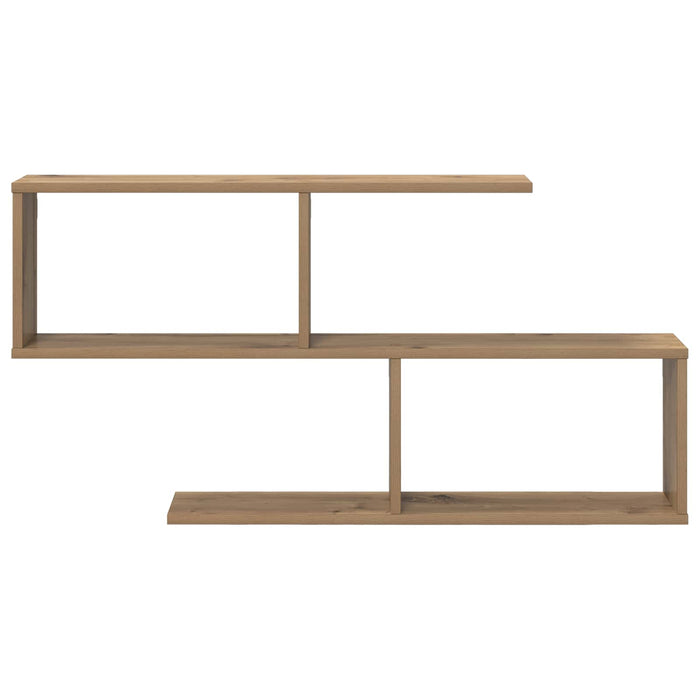 Raft de perete Stejar Artizanal 100 x 12 x 50,5 cm - WALTI WALTI