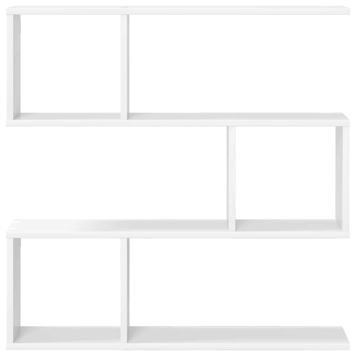 Raft de perete Alb 80 x 12 x 79,5 cm Lemn prelucrat - WALTI WALTI