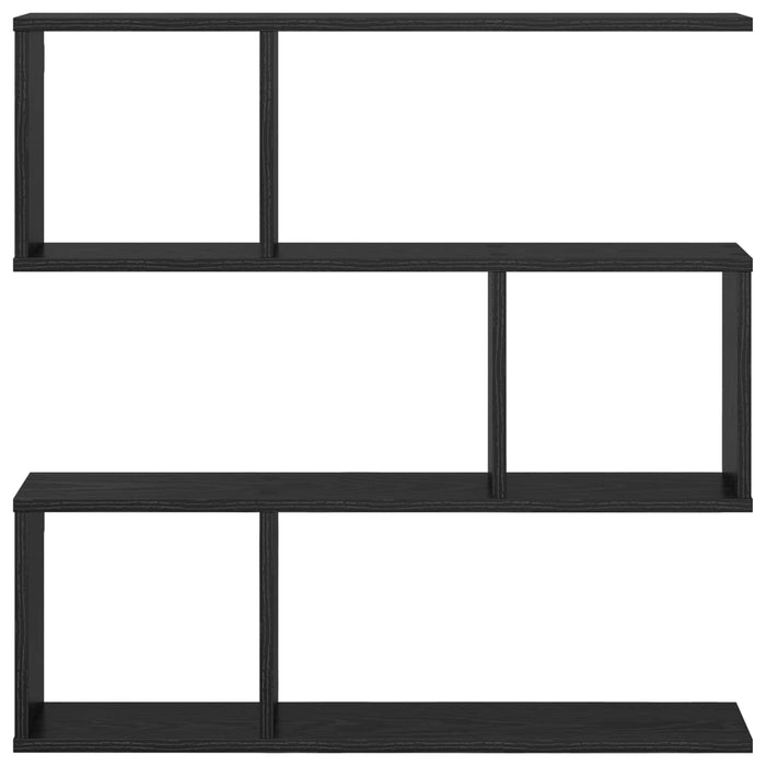 Raft de perete Stejar Negru 80 x 12 x 79,5 cm Lemn prelucrat - WALTI WALTI