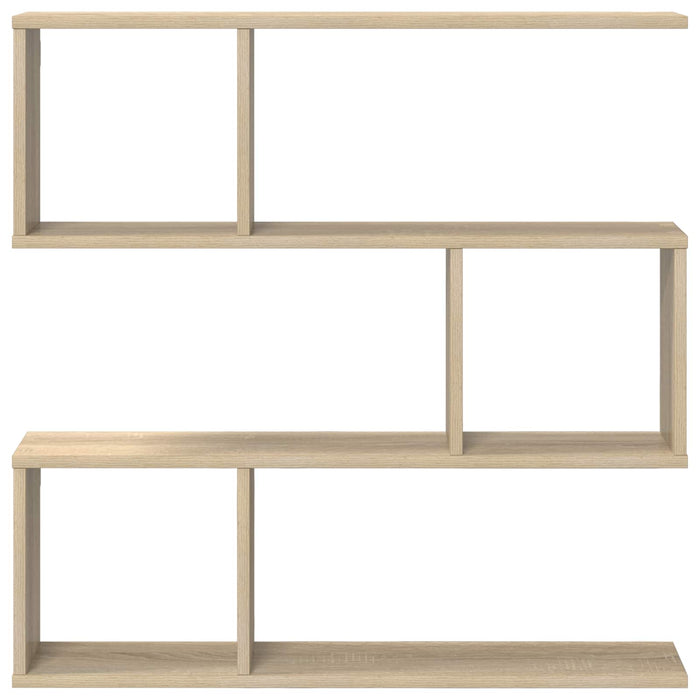 Raft de perete Stejar Sonoma 80 x 12 x 79,5 cm Lemn prelucrat - WALTI WALTI