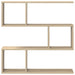 Raft de perete Stejar Sonoma 80 x 12 x 79,5 cm Lemn prelucrat - WALTI WALTI