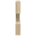 Raft de perete Stejar Sonoma 80 x 12 x 79,5 cm Lemn prelucrat - WALTI WALTI
