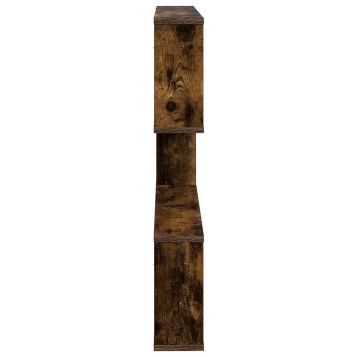 Raft de perete Stejar fumuriu 80 x 12 x 79,5 cm Lemn prelucrat - WALTI WALTI
