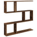 Raft de perete Lemn vechi 80 x 12 x 79,5 cm Lemn prelucrat - WALTI WALTI