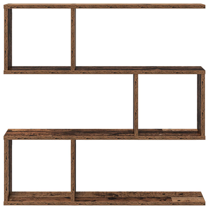 Raft de perete Lemn vechi 80 x 12 x 79,5 cm Lemn prelucrat - WALTI WALTI