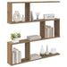 Raft de perete Stejar Artizanal 80 x 12 x 79,5 cm - WALTI WALTI