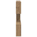 Raft de perete Stejar Artizanal 80 x 12 x 79,5 cm - WALTI WALTI