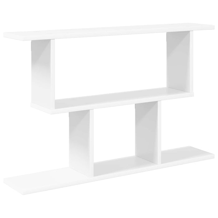 Raft de perete Alb 80 x 15 x 50,5 cm Lemn prelucrat - WALTI WALTI