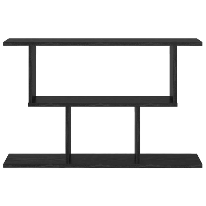 Raft de perete Stejar Negru 80 x 15 x 50,5 cm Lemn prelucrat - WALTI WALTI