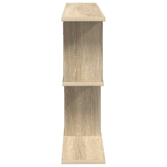 Raft de perete Stejar Sonoma 80 x 15 x 50,5 cm Lemn prelucrat - WALTI WALTI