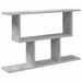 Raft de perete Gri Beton 80 x 15 x 50,5 cm Lemn prelucrat - WALTI WALTI