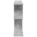 Raft de perete Gri Beton 80 x 15 x 50,5 cm Lemn prelucrat - WALTI WALTI