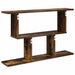 Raft de perete Stejar fumuriu 80 x 15 x 50,5 cm Lemn prelucrat - WALTI WALTI