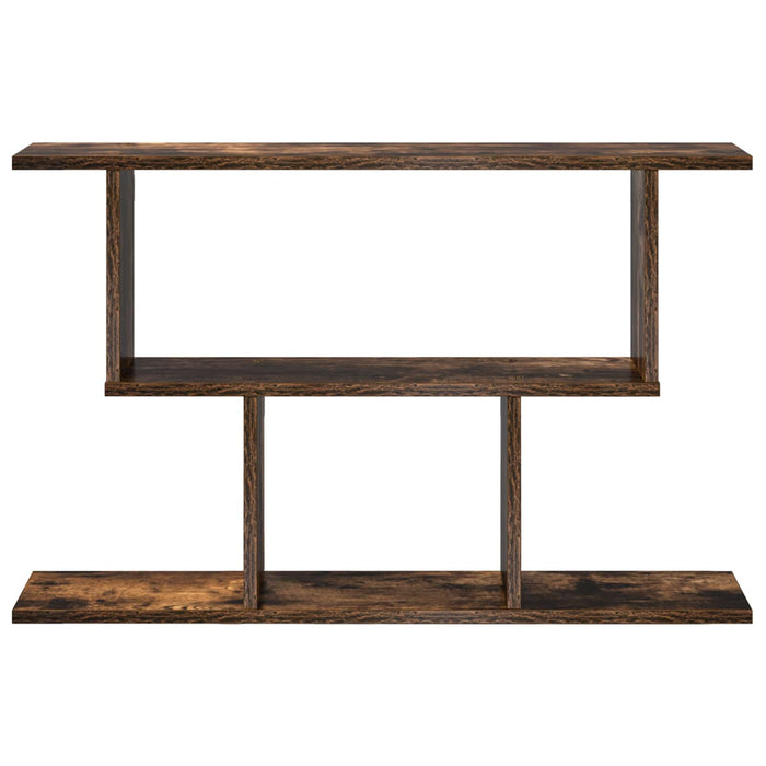 Raft de perete Stejar fumuriu 80 x 15 x 50,5 cm Lemn prelucrat - WALTI WALTI
