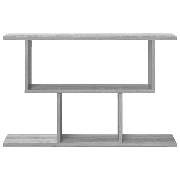 Raft de perete Sonoma gri 80 x 15 x 50,5 cm Lemn prelucrat - WALTI WALTI