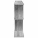 Raft de perete Sonoma gri 80 x 15 x 50,5 cm Lemn prelucrat - WALTI WALTI