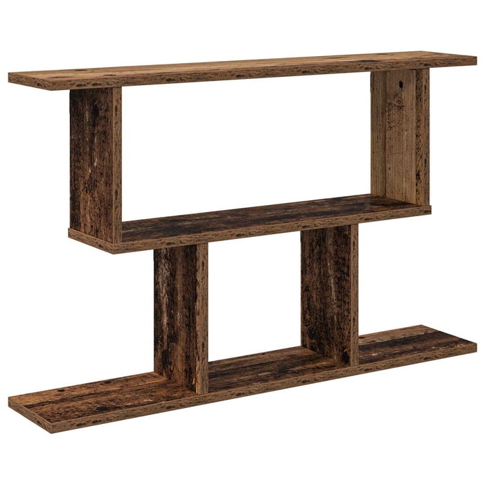 Raft de perete Lemn vechi 80 x 15 x 50,5 cm Lemn prelucrat - WALTI WALTI