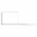 Rafturi suspendate Alb 80 x 15 x 30 cm Lemn prelucrat - WALTI WALTI