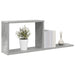 Rafturi suspendate Gri Beton 80 x 15 x 30 cm Lemn prelucrat - WALTI WALTI