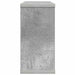 Rafturi suspendate 2 pcs Gri Beton 80 x 15 x 30 cm - WALTI WALTI