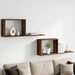 Rafturi suspendate 2 pcs Lemn vechi 80 x 15 x 30 cm - WALTI WALTI