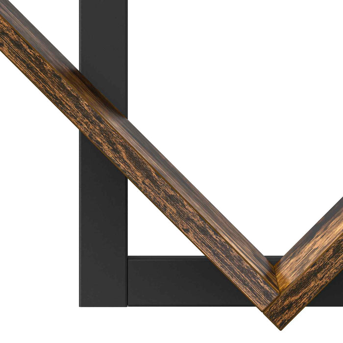 Raft Suspendat Pentru Perete Stejar fumuriu 43 x 15 x 47 cm - WALTI WALTI