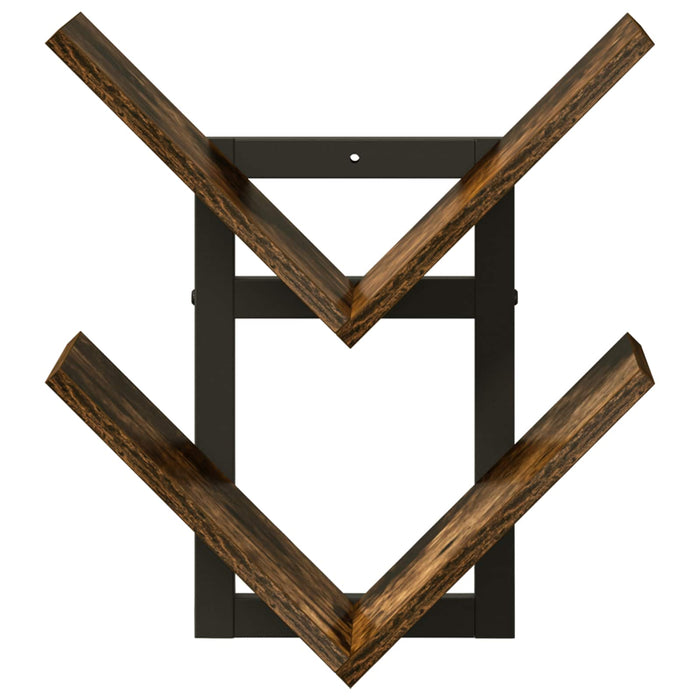 Raft Suspendat Pentru Perete Stejar fumuriu 43 x 15 x 47 cm - WALTI WALTI