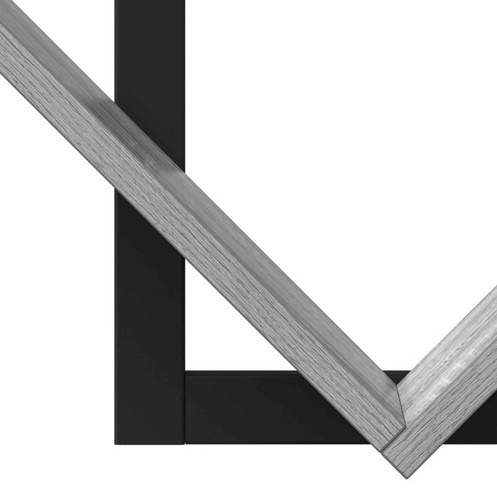 Raft Suspendat Pentru Perete 2 pcs Sonoma gri 43 x 15 x 47 cm - WALTI WALTI