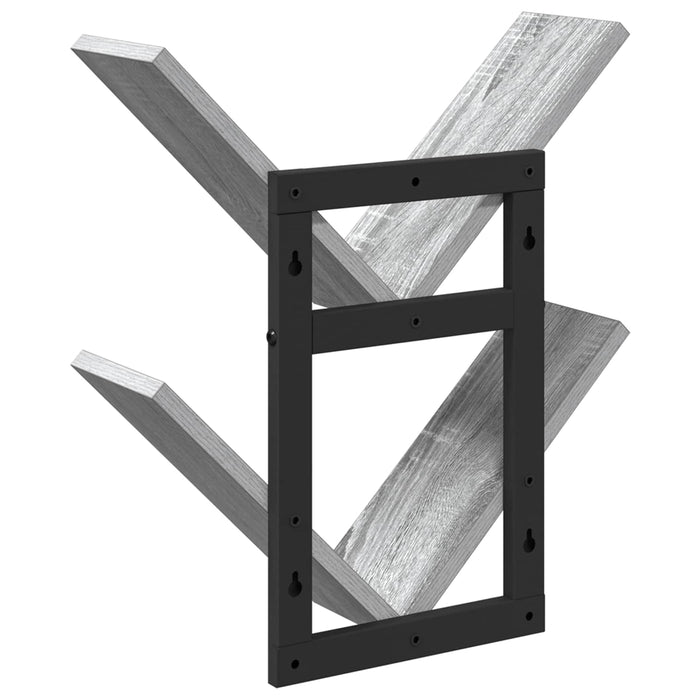 Raft Suspendat Pentru Perete 2 pcs Sonoma gri 43 x 15 x 47 cm - WALTI WALTI