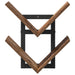 Raft Suspendat Pentru Perete 2 pcs Lemn vechi 43 x 15 x 47 cm - WALTI WALTI