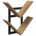 Raft Suspendat Pentru Perete Stejar Artizanal 43 x 15 x 47 cm - WALTI WALTI