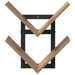 Raft Suspendat Pentru Perete Stejar Artizanal 43 x 15 x 47 cm - WALTI WALTI